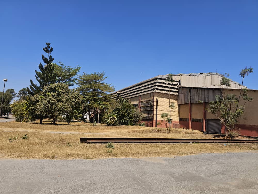 Main factory building of the paper milling plant for sale in Ndola, Copperbelt Province